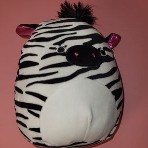Squishmallows 8" Tracey the Zebra, Valentines Day 2022. Brand New with Tags.